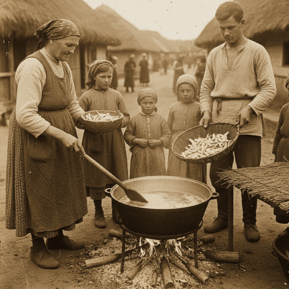 Škvŕnenie hovädzieho loja v minulosti – ilustračné foto